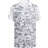 Dětské sportovní tričko adidas golf Digital Camo pro kluky bílá s camo potiskem