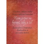 Myšlenky sebelásky - Jak mít ráda sama sebe + 54 inspiračních karet - Louise L. Hay – Zboží Dáma