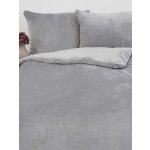 MKLuzkoviny.cz Povlečení mikroplyš Exclusive Laura světle šedá 140x200 70x90 – Zboží Dáma