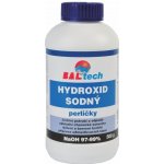 BALtech hydroxid sodný k čištění odpadů a potrubí, bělení a barvení textilií, odmašťovací lázně, perličky, 500 g – Zboží Dáma
