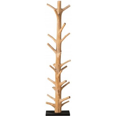Interior DE Tree 170 cm přírodní masiv mangostane VE41646 – Zboží Mobilmania