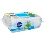 Sleepy Vlhčené Ubrousky Aloe vera 120 ks – Zboží Dáma