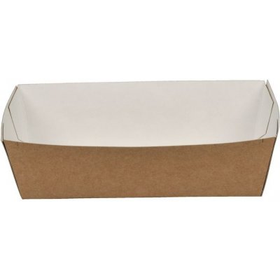 ABENA - Krabička / miska papírová na hranolky hnědá 13,5 x 7,5 x 3,7 cm (90  ks) od 95 Kč - Heureka.cz