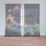 Záclony Cirkus: 2 ks - 150x250 cm - Sablio – Hledejceny.cz