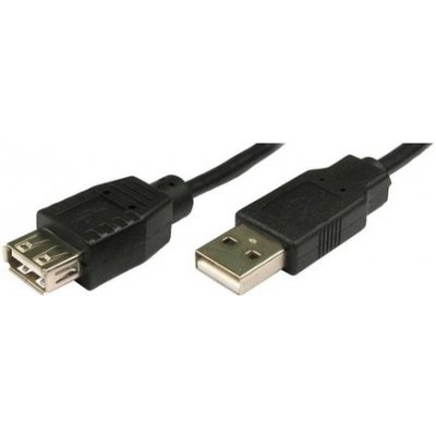 AQ CC61018 prodlužovací USB 2.0 F/ M, 1,8m – Zbozi.Blesk.cz