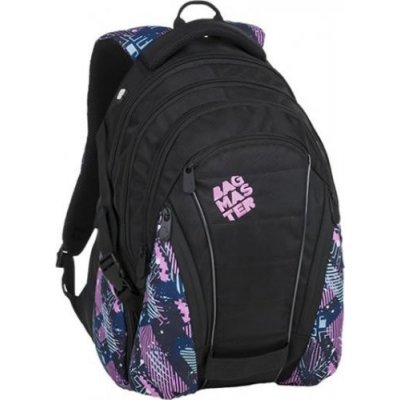 Bagmaster batoh Bag 9 A růžová/PETROL/černá – Zboží Mobilmania