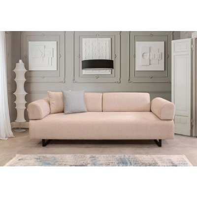 Atelier del Sofa 3-Seat Sofa-Bed Infinity with Side TableBeige