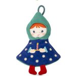 Lilliputiens vánoční dekorace modrá elfka Titti – Sleviste.cz