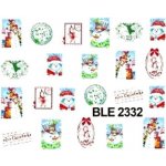 vodolepky vánoce BLE2332 – Hledejceny.cz