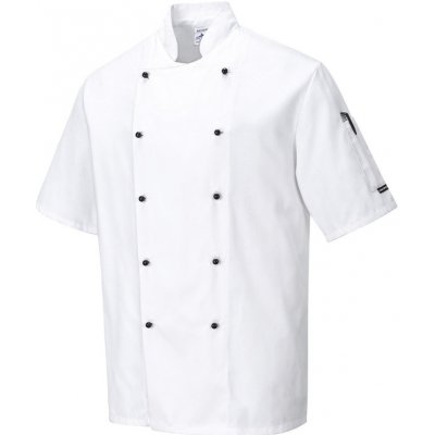 Portwest Kent Chefs C734 krátký rukáv bílý S – Zboží Dáma