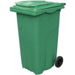 TAVOBAL plastová popelnice 240 l zelená – Zboží Mobilmania