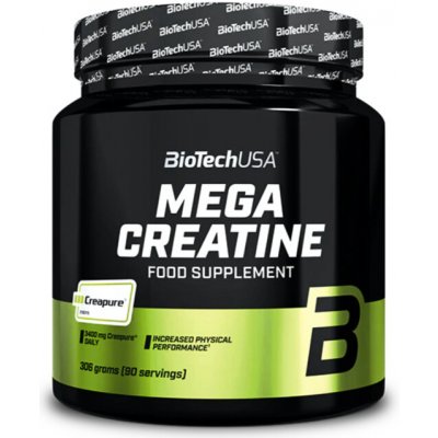 BioTech USA Mega Creatine 306 g – Zbozi.Blesk.cz