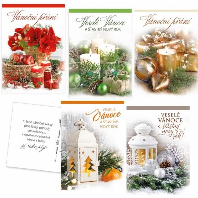ARGUS Vánoční pohlednice 06110318-c – Zbozi.Blesk.cz