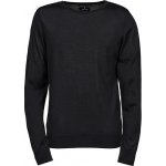Tee Jays Přiléhavý vlněný merino svetr černá – Hledejceny.cz