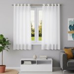 Dekorační záclona s kroužky BASIC bílá 145x170 cm (cena za 1 kus) MyBestHome – Sleviste.cz