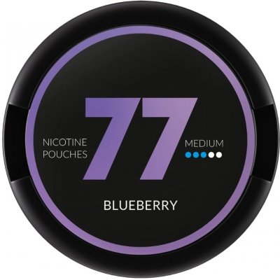 77 Pouches Blueberry 20 mg 20 sáčků – Zboží Dáma 77 Pouches Blueberry 20 mg 20 sáčků – Zboží Dáma