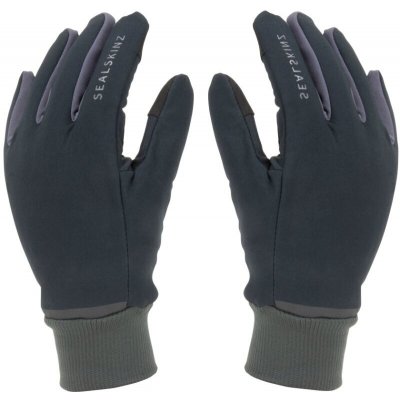 Sealskinz Waterproof All Weather Lightweight Glove with Fusion Control black/grey