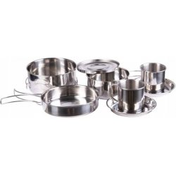 Mil-Tec Stainless Steel Cook Set