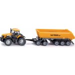 Siku 1858 Traktor FASTRAC JCB 8250 a návěs kontejnerový HALF TRAXX 1:87 – Sleviste.cz