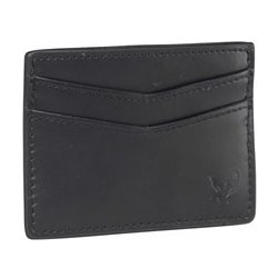 Lyle And Scott Vintage pánské Leather Card Holder Black peněženka -  Nejlepší Ceny.cz