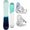 Snowboard set Nidecker Elle 20/21