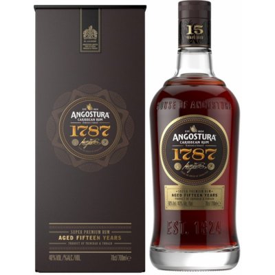 Angostura 1787 15y 40% 0,7 l (karton) – Hledejceny.cz
