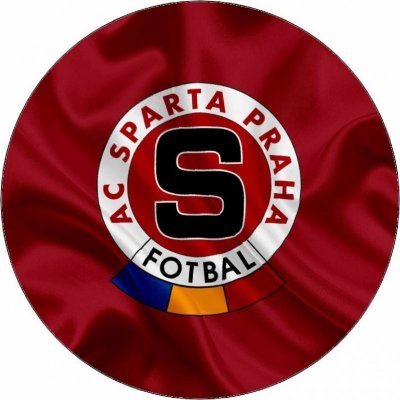 Jedlý papír Logo Sparta Praha 19,5 cm - Pictu Hap – Zboží Mobilmania