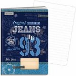Argus Linkovaný školní sešit s okrajem 444 Blue Jeans A4 – Hledejceny.cz