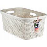 Curver Rattan Style 45 l krémový – Zbozi.Blesk.cz