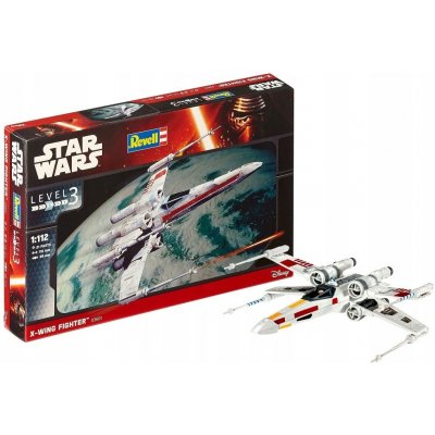Revell ModelKit SW X-wing Fighter 03601 1:112 – Hledejceny.cz