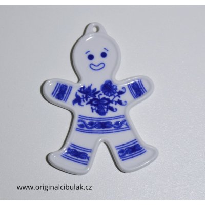 panáček cibulák vánoční ozdoba 8cm český porcelán Dubí 10472 – Hledejceny.cz