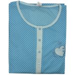 noční košile s krátkým rukávem Ness modrá – Sleviste.cz