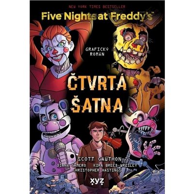 Five Nights at Freddy's: Čtvrtá šatna (grafický román) | Scott Cawthon, Diana Camero, Lukáš Krajňák – Sleviste.cz