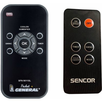 Dálkový ovladač General Sencor SFN9011SL – Zboží Mobilmania