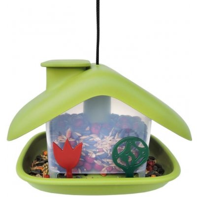 Plastia krmítko Domek zelená – HobbyKompas.cz