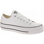 Converse boty Chuck Taylor All Star Lift Clean OX 561680 white/black/white – Hledejceny.cz