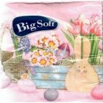 Big soft velikonoční ubrousky 2V 20ks 33x33cm – Sleviste.cz
