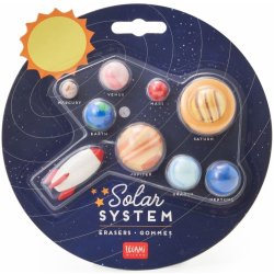 Legami Sada mazacích gum Solar system