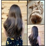 Moderní hnědá paruka Maria se síťkou – Zboží Mobilmania