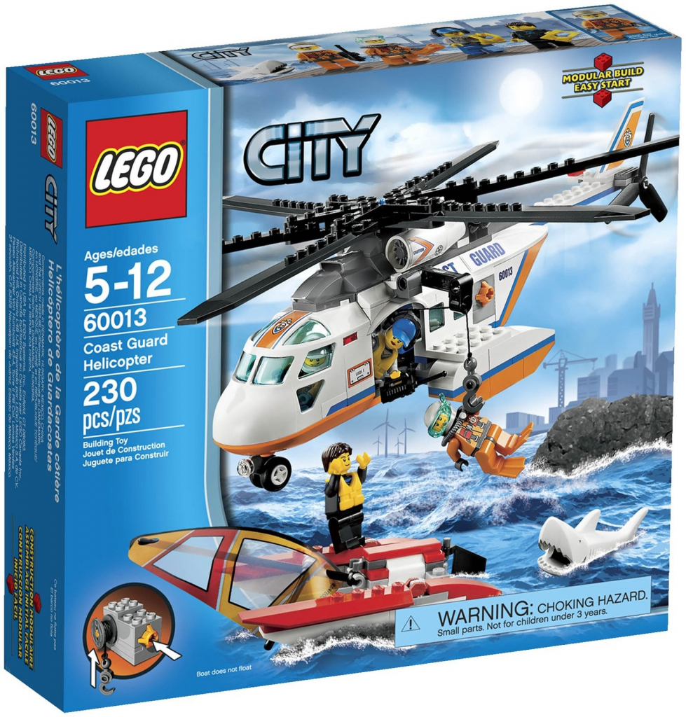 LEGO® City 60013 Helikoptéra pobřežní hlídky od 1 699 Kč - Heureka.cz