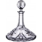 Bohemia Crystal broušená karafa na likér, rum, whisky - brus Větrník 1000ml – Hledejceny.cz