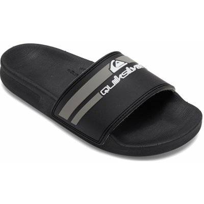 Quiksilver Rivi Slide XKSK/black/grey /black – Zboží Mobilmania