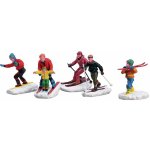 Lemax Vánoční dekorace figurky zimní sporty 5dílná sada – Hledejceny.cz
