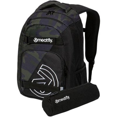 Meatfly batoh Exile Rampage Camo 24 l černá – Hledejceny.cz