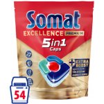 Somat kapsle do myčky Excellence Premium 5v1 54 ks – Sleviste.cz