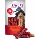 JK ANIMALS Meat Snack kachní klobásky se sýrem 80 g