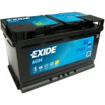 Exide AGM A12V 82Ah 800A EK820 – Zboží Mobilmania