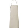 Zástěra Premier Workwear Gastro zástěra PR181 Natural Pantone 4755C 72x86cm