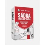 Den Braven sádra stavební béžová rychloopravná 1kg 00415GY – Zboží Mobilmania