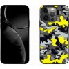 Pouzdro a kryt na mobilní telefon Apple mmCase Gelové iPhone 13 Pro 6.1 - maskáčový vzor 6